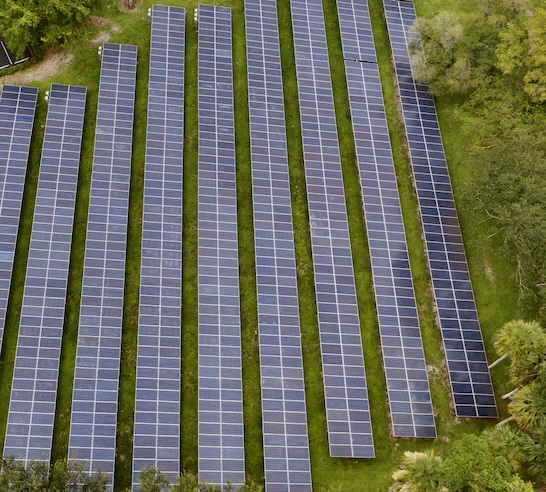 Solar panel array florida